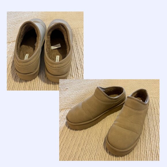 American Eagle "The Hangout Slip-On Slipper", Light Brown, Size 7.5 - Picture 3 of 3